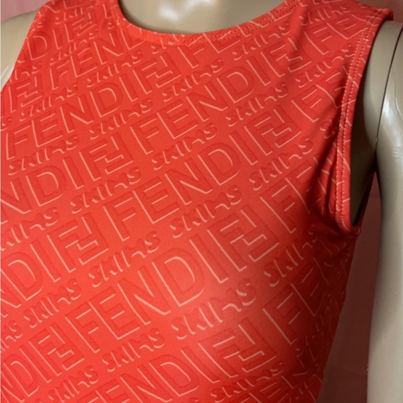 Pretty F print Rompers - Picture 5 of 5